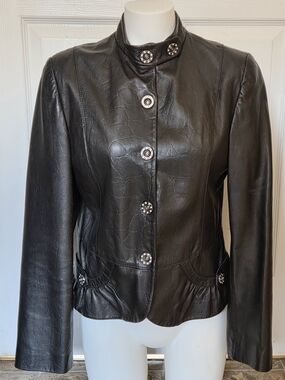 Women’s Black Leather Jacket